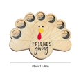 thumbnail image 2 of Turkey Wooden Tray Turkey Tray For Thanksgiving Tabletop Decor, 2 of 5
