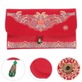 thumbnail image 4 of Chinese Red Envelope Wedding Lucky Money Packet Lucky Money Brocade Envelope, 4 of 9