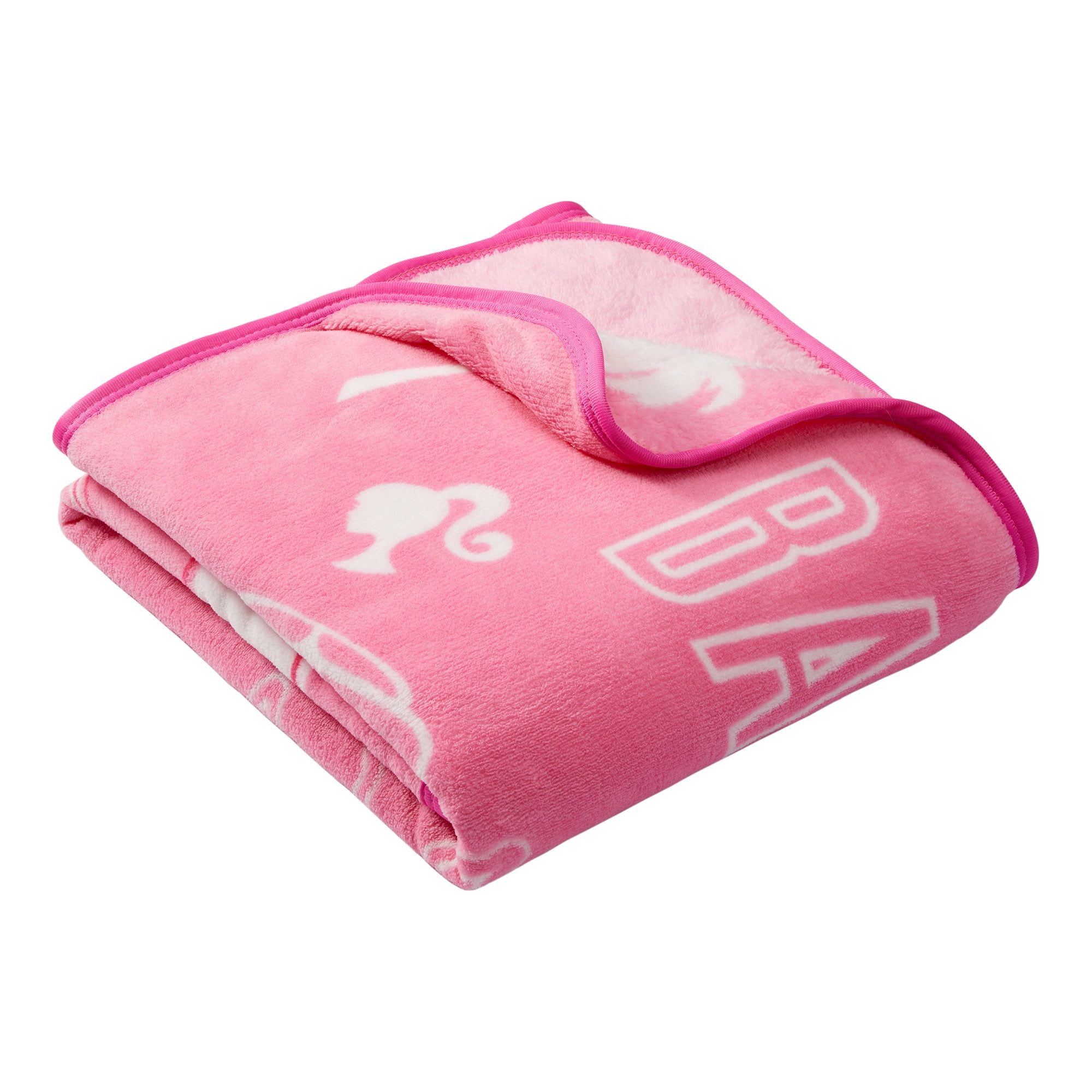 Barbie cheap fleece blanket