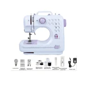 Mini Sewing Machine, Built-In 12-Needle Multi-Function Pedal Automatic Sewing Machine, Suitable For Beginners, Send Wife/Mother/Friend Valentine's Day Gift