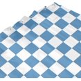 thumbnail image 5 of Checkered Shower Curtain, Blue Shower Curtains for Bathroom, Cute Retro Checkboard Shower Curtain Vintage Aesthetic, Machine Washable Fabric Shower Curtain, 72''''x72'''', 5 of 6
