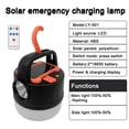 thumbnail image 3 of Lámpara Linterna LED para acampar con lámpara de bombilla de control remoto para pesca de emergencia Senderismo, 3 of 6