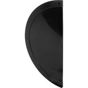 Slide-Co 12801 Sliding Door Screen Shield, 1 Pair, Black Plastic