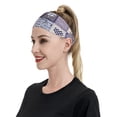 thumbnail image 3 of Goofa Lavender Flowers Pattern Sweatbands Sports Headband for Men & Women,Moisture Wicking Athletic headband,Breathable Sweatband,Sports accessories,Workout gear, 3 of 9