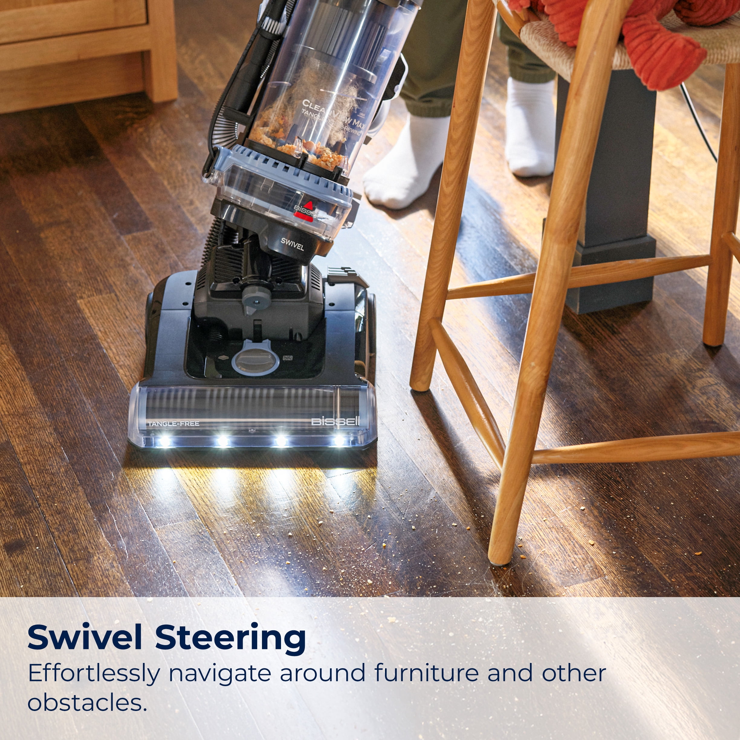BISSELL® CleanView® Max Tangle-Free Rewind Upright Vacuum 4073L