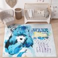 thumbnail image 2 of Care Bears Wake Me Up 3'3" x 5' Blue Area Rug By Well Woven, 2 of 8