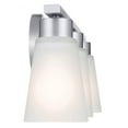thumbnail image 2 of 55121NI Kichler Lighting Stamos - 3 Light Bath Vanity In Soft Modern Style-8 Inches Tall-Brushed Nickel Finish, 2 of 9