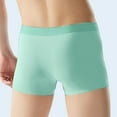 thumbnail image 3 of Bixock Boxer Briefs for Men,Men's Underwear Seamless Solid Color Breathable Soft Summer Thin Stretch Briefs, 3 of 6