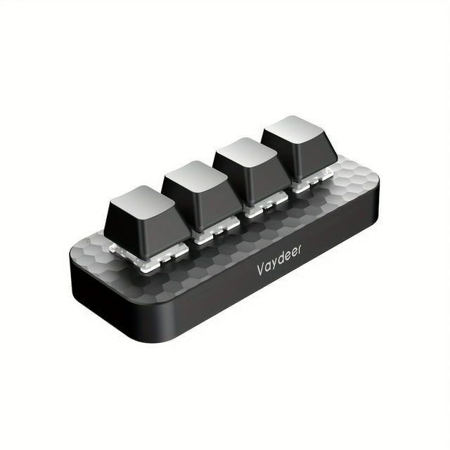 Clavier Mécanique Programmable avec Touches Macro, Clavier NKRO à une Main pour Windows iOS