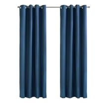 Thermaplus Alpine Blackout Grommet Curtain Panel 52 x 63 in Navy