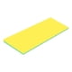 thumbnail image 4 of Colchoneta flotante para piscina, balsa flotante, manta flotante insumergible, enrollable Amarillo verde, 4 of 9