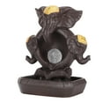 thumbnail image 3 of Brûleur d'Encens en Céramique, Brûleur d'Encens en Forme d'Éléphant Haut de Gamme, 3 of 14
