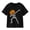 Black-29, variant on Boys' Halloween Pumpkin Skeleton Graphic T-Shirt, Funny Dancing Jack O Lantern 100% Cotton Short Sleeve Shirt