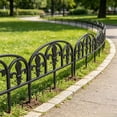 thumbnail image 2 of Thick Fencing for Courtyards Gardens, Garden Fencing Featuring 16.1x9.8 Inch Plastic, Flower Beds Barrier And Effective Lawn Pet Playpen Enclosure, 2 of 6