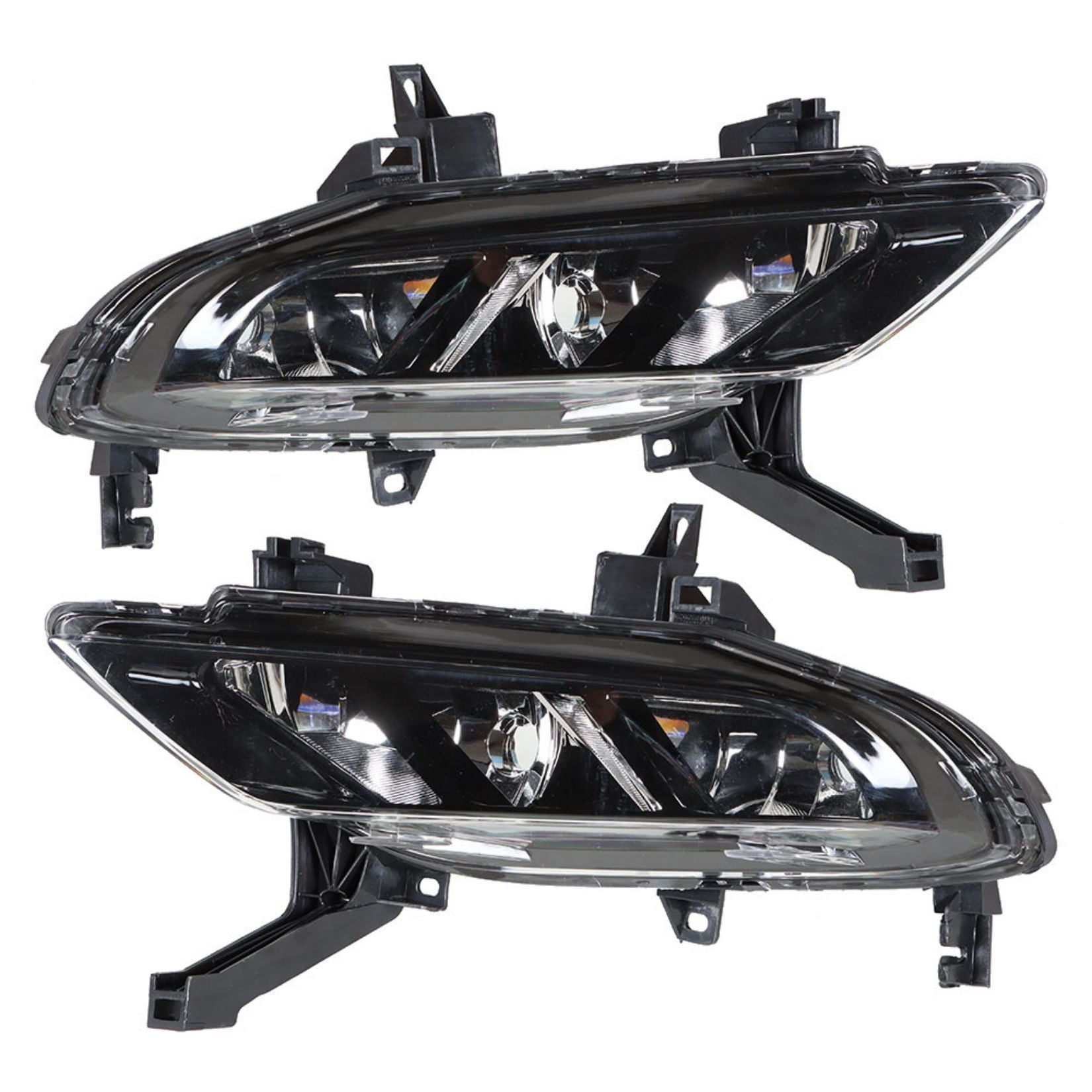 2 Pcs Fog Lights Assembly Fit for Nissan Maxima 2016, 16 Maxima Fog Lamp Housing Assembly