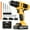 2X20V 2.0Ah Drill Set, variant on [Cordless Drill Set] 20V 2-Variable Speed Cordless Drill Set, Impact Power Drill With 3/8 Inch Keyless Chuck, 18+3 Clutch Electric Drill, Max Torque 45Nm, Work Light, 2.0AH Batteries And Fast Charger