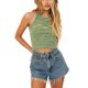 thumbnail image 1 of Sunloudy - Chaleco para mujer, sexy, sin mangas, cuello redondo, tops delgados para fiestas, citas, compras, vacaciones, viajes Sunloudy S M L XL, 1 of 9