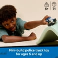 thumbnail image 4 of LEGO City Rides – Police Truck Building Toy for Kids - Pretend Play Set for Boys & Girls, Ages 5+ - With Police Officer Junior Minifigure - Gift Idea for Birthdays - 60481, 4 of 8