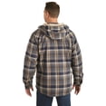 thumbnail image 2 of Guide Gear Men's Westerly Sherpa-lined Shirt Jacket Indigo Blue Plaid XL Tall, 2 of 3