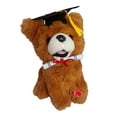 thumbnail image 1 of Animated Graduation Grad Plush Puppy Dog - 9 in Moves (Shakes) to Celebration Song, 1 of 2