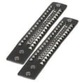 thumbnail image 3 of 2Pcs Punk Wristband Vintage Multi‑Layer Rivet Motorcycle Faux Leather Cuff Bracelets, 3 of 8