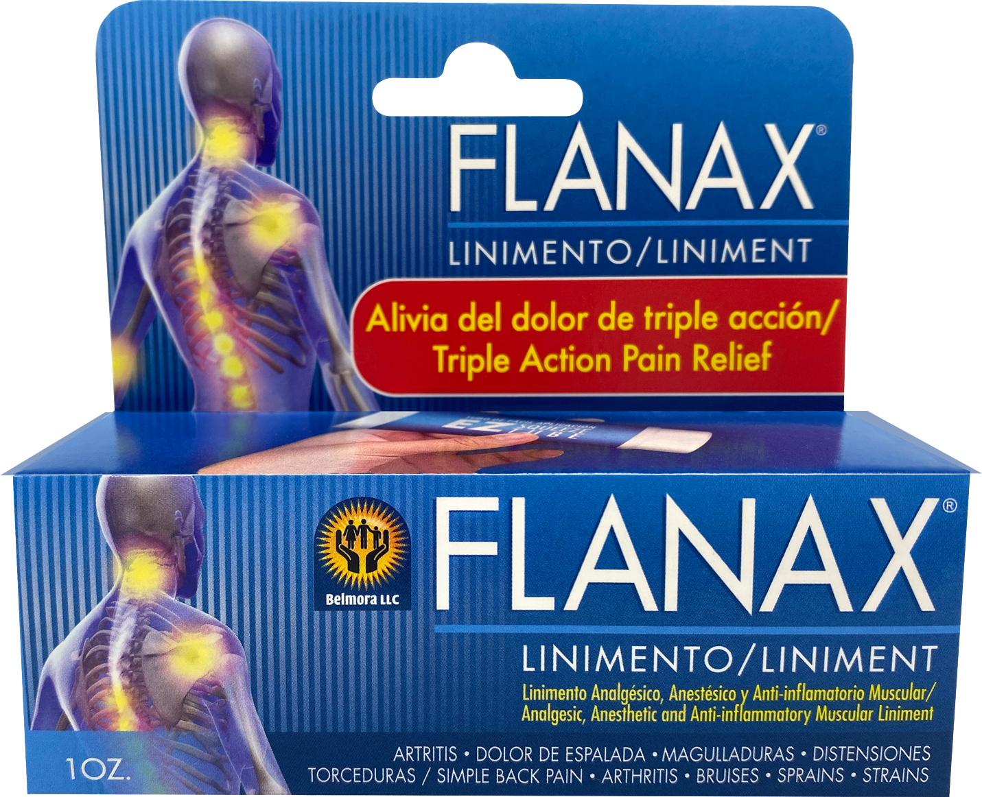 Flanax Pain Relief Cream 1 oz
