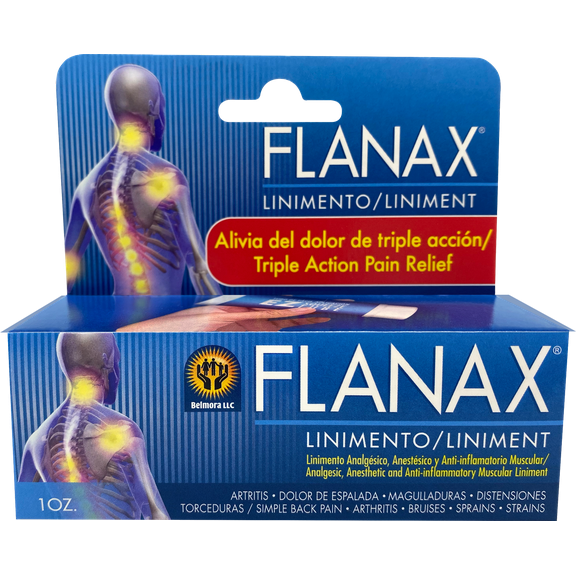 Flanax Pain Relief Liniment, Triple Action, 1 Ounce
