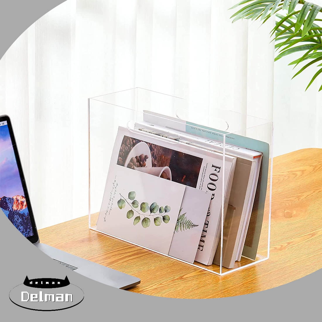Acrylic File Box File Holder Clear Acrylic Box Letter Magazine File