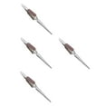 thumbnail image 4 of Worgeous 4pcs Industrial Precision Stainless Steel Tweezers Cross Locking Curved Pointed Tip Fiber Grip Tweezers for Multiple Applications, 4 of 8