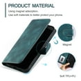 thumbnail image 4 of Leather Wallet Phone Case For iPhone 16 Pro Max 16Plus 16Pro 15ProMax 15Pro 15Plus 14 Pro Max 13 12 11 XS Max XR 7 8 SE Quality Leather Phone Case With Card Holder Zipper, 4 of 9