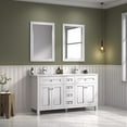 thumbnail image 4 of Legion Furniture 60" White Finish Sink Vanity Cabinet With Carrara White Top, 4 of 8