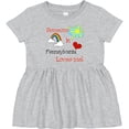 thumbnail image 3 of Inktastic Someone in Pennsylvania Loves Me Girls Baby Dress, 3 of 5