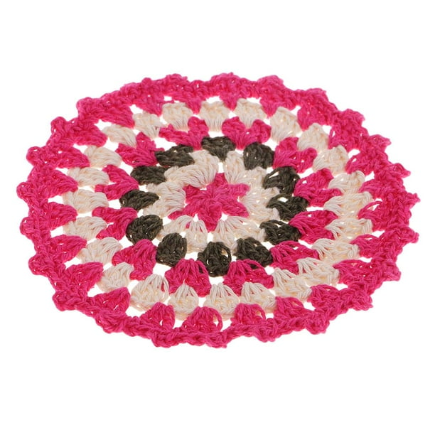 Mantel individual Zulema 110 mm Tapete de encaje de ganchillo