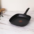 thumbnail image 4 of T-fal Sart&eacute;n Grill 26x26 cm, Antiadherente Titanium Resistente, Termo-Se&ntilde;al para Cocci&oacute;n &Oacute;ptima, Calor Uniforme y Limpieza F&aacute;cil, Modelo B4694084, 4 of 7