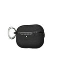 thumbnail image 2 of ELEHOLD AirPods Case Designed for Apple Airpods Pro 2 2022 Lychee Pattern Full Body Protection with Carabiner Slim Shockproof Waterproof Case For Airpods Pro 2 2022,Black, 2 of 8