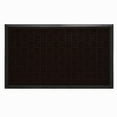 thumbnail image 2 of Fanmats 58805 Boot/Shoe Scraper Mat, 30 in L, 18 in W, Parquet Pattern, Olefin Surface, Brown, 2 of 3