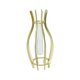 thumbnail image 5 of Jarrón de mesa transparente con forma de tubo hidropónico para arreglos estéticos, maceta para plantas Oro 65x65x20cm, 5 of 9