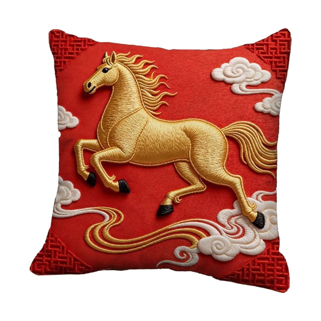 Pillow Cases Standard Size Cotton, 17.7x17.7 Inches Decorative Pillow Covers with Soft Fabric, Zipper Pillow Cases Standard Size, Hidden Zipper for Home Decor