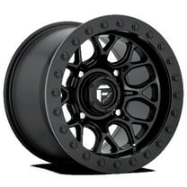 Fuel UTV Aluminum Rim D916 TECH BL - OFF ROAD ONLY 15X10in Matte Black Finish, D9161500A654