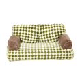 thumbnail image 1 of LOVIVER Canapé pour Chat Confortable Lit Antidérapant pour Chatons de Toutes Races Vert m, 1 of 8