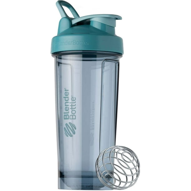 Botella mezcladora BlenderBottle Pro Series, 800 ml, azul cerúleo