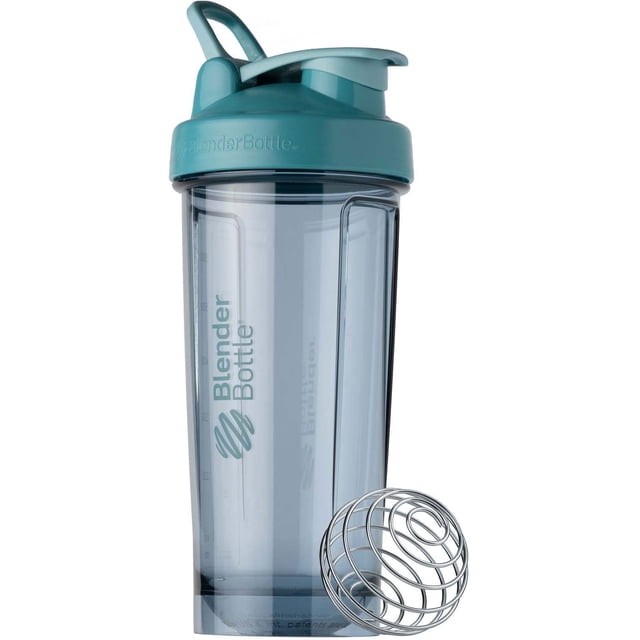 Botella mezcladora BlenderBottle Pro Series, 800 ml, azul cerúleo