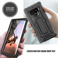 thumbnail image 6 of ArmadilloTek Vanguard Designed for Samsung Galaxy Note 9 Case (2018 Release) Military Grade Full-Body Rugged with Built-in Screen Protector & Kickstand - Black, 6 of 6