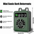 thumbnail image 3 of Safe Ultrasonic Dog Bark Deterrent Device Outdoor Anti Barking Dog Sonic Bark Deterrents Silencer Hk, 3 of 4