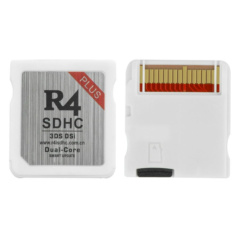  R4 Azure SDHC Dual Core Update Adapter Card with 32GB TF SD  Card for DS DSI 2DS 3DS NDS, No Timebomb : Video Games