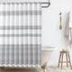 thumbnail image 1 of Cortina Jinchan 178x213 cm Tela Impermeable Blanco y Negro, 1 of 7