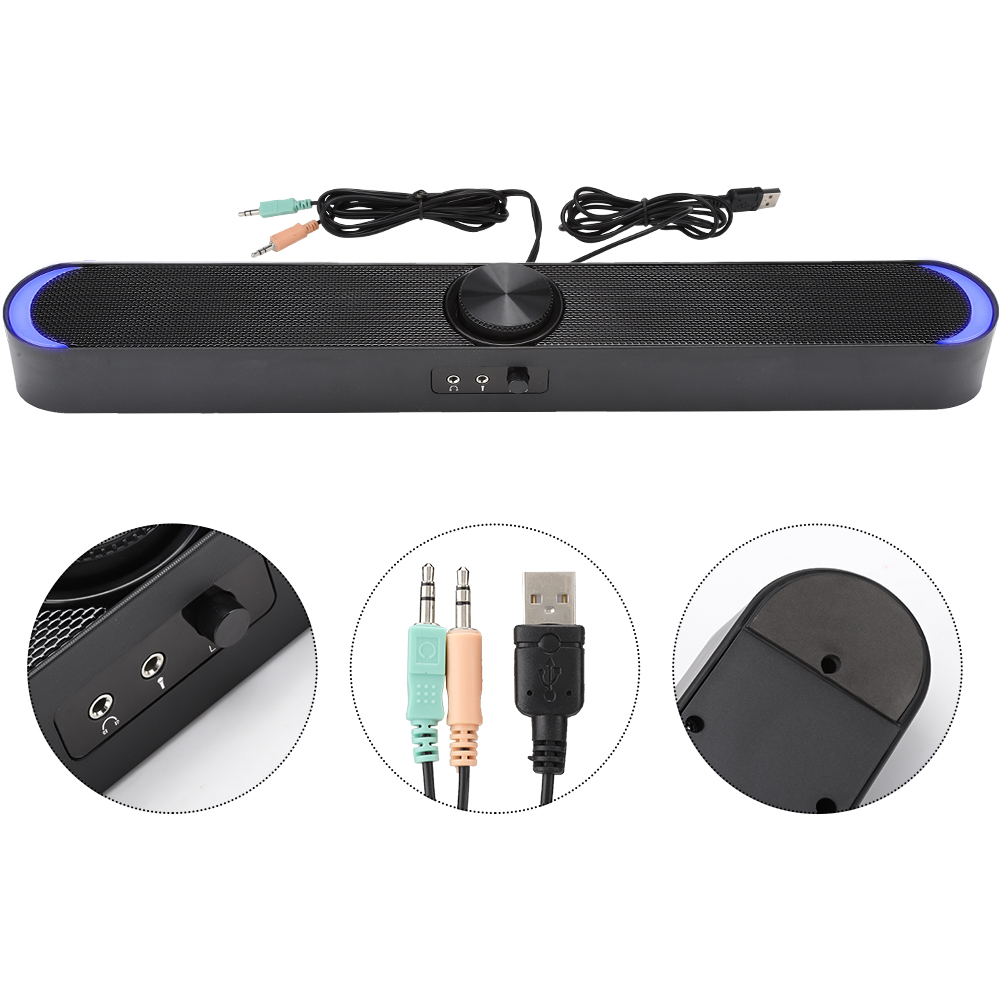 Equipped With Headphone Microphone Jack, Desktop Speaker, Household