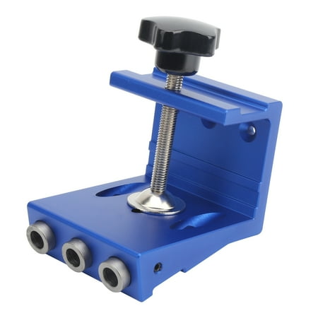 

Hole Jig Aluminum Alloy Woodworking Industrial Supplies Processing Board Thickness 10mm35mmBlue