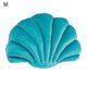 thumbnail image 1 of Almohada de concha de concha marina con tema de mar y océano de felpa para sala de estar verde M, 1 of 5