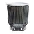 thumbnail image 1 of Self Watering Plant Pot Plastic Flower Pot with Water Reservoir Wick Ropes Modern Indoor Planter for Home Office Desktop, 1 of 8